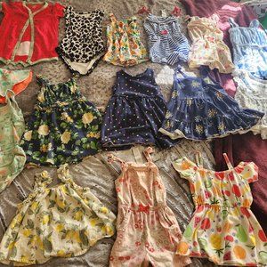 HUGE Lot 18-month Toddler Girl Outfits